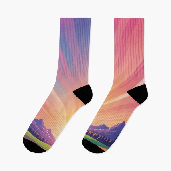 Item preview, Radiant Dawn Over a Floral Field designed and sold by REPTISLAV.