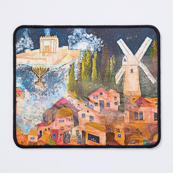 Item preview, Temple of Jerusalem in Hanukkah designed and sold by kabbalahart.
