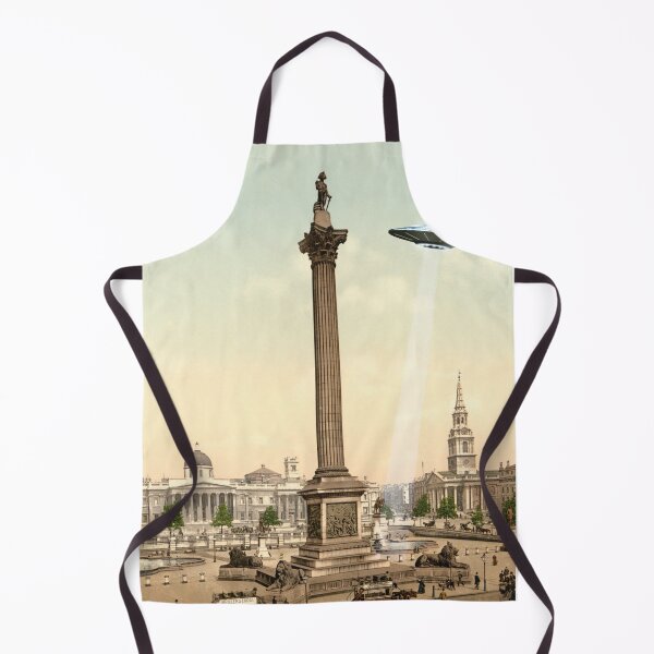 Item preview, Trafalgar Square and The National Museum, London,1890's UFO designed and sold by CopeStarr.