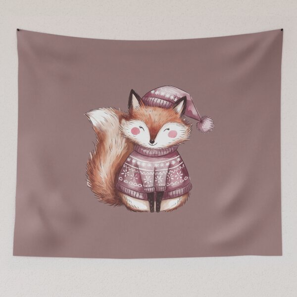 Item preview, christmas fox  designed and sold by jkrphoto.