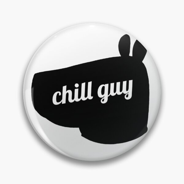 Item preview, Chill Guy Meme Dog Head in Black&White ver1 designed and sold by Denis Epanov.