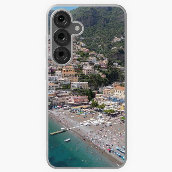 Positano Italy Amalfi Coast - Travel Photography Samsung Galaxy Soft Case