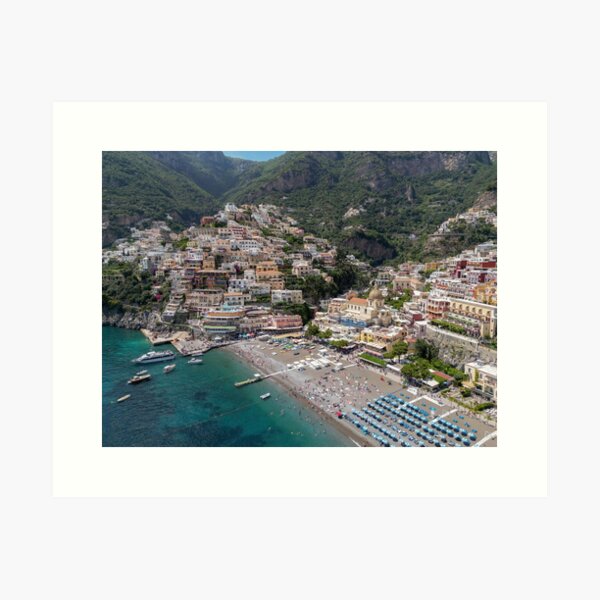 Positano Italy Amalfi Coast - Travel Photography Art Print