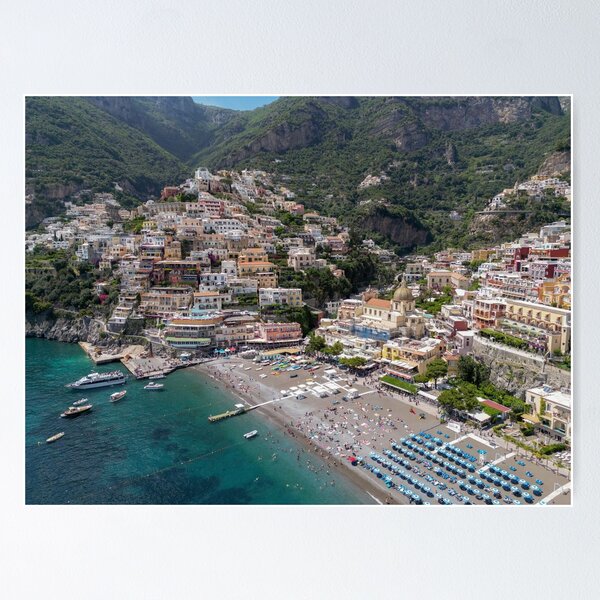 Positano Italy Amalfi Coast - Travel Photography Poster
