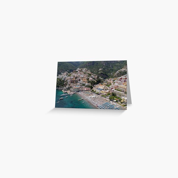 Positano Italy Amalfi Coast - Travel Photography Greeting Card