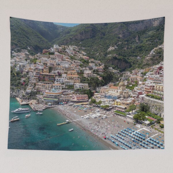 Item preview, Positano Italy Amalfi Coast - Travel Photography designed and sold by DRONY.