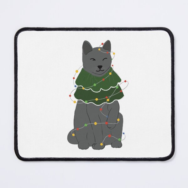 Item preview, Christmas light cat designed and sold by Raonmemory.