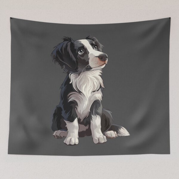 Item preview, Borzoi Puppy designed and sold by VelvetRoom.