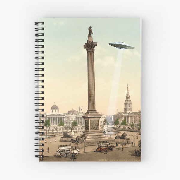 Item preview, Trafalgar Square and The National Museum, London,1890's UFO designed and sold by CopeStarr.