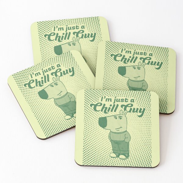 Item preview, chill guy green designed and sold by venus-print.