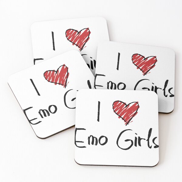 Item preview, I Heart Emo Girls designed and sold by zombiemama.