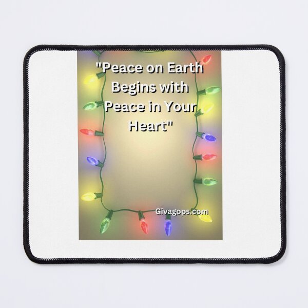 Item preview, Inner Peace for the Holidays designed and sold by CUTESTUFFnow.