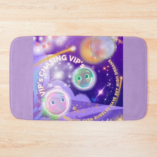 Item preview, "VIP's CHASING VIP's (BUBBLES ON A MISSION) designed and sold by CATBUTT-DESIGNS.