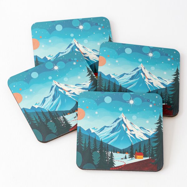 Item preview, Christmas in the Mountains designed and sold by GasconyPassion.