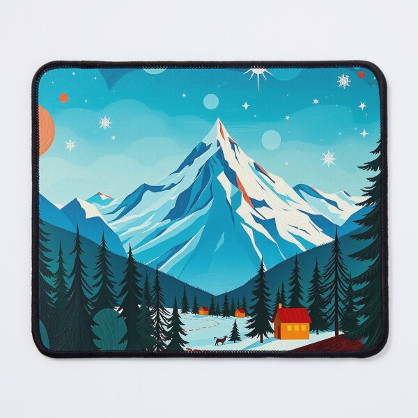 Item preview, Christmas in the Mountains designed and sold by GasconyPassion.