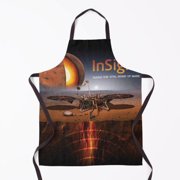 Item preview, STK205517S-InSight robotic lander poster. designed and sold by StocktrekImages.
