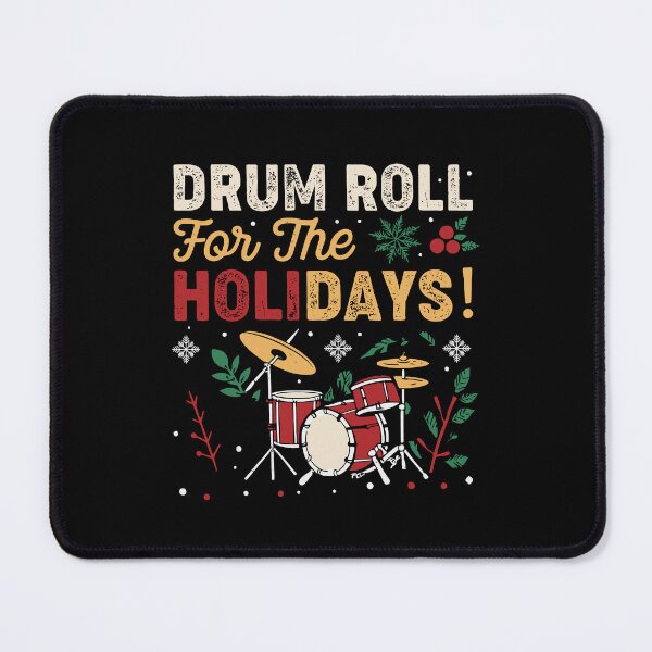 Item preview, Drum Roll For The Holidays - Christmas Drummer designed and sold by tmerchtrends.