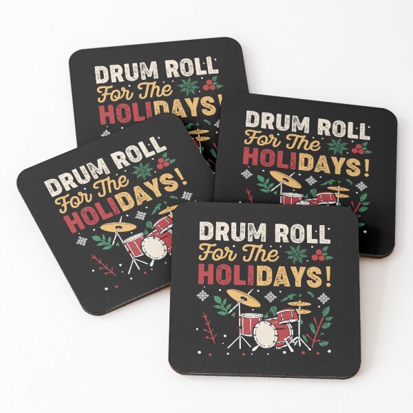 Item preview, Drum Roll For The Holidays - Christmas Drummer designed and sold by tmerchtrends.