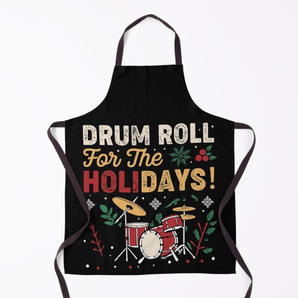 Item preview, Drum Roll For The Holidays - Christmas Drummer designed and sold by tmerchtrends.