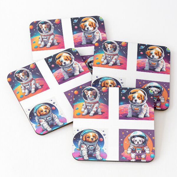 Item preview, Puppy Astronaut Explores the Cosmos Collection designed and sold by Tom-Johnson.