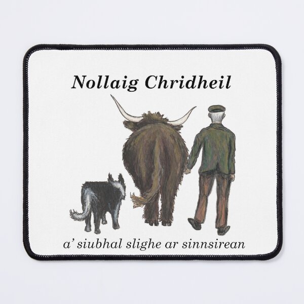 Item preview, Merry Christmas and travelling the path of our ancestors in Scottish Gaelic  designed and sold by Mamaidh Made.