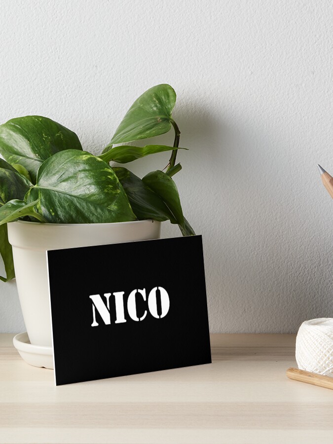 Nico first name last name male name female name