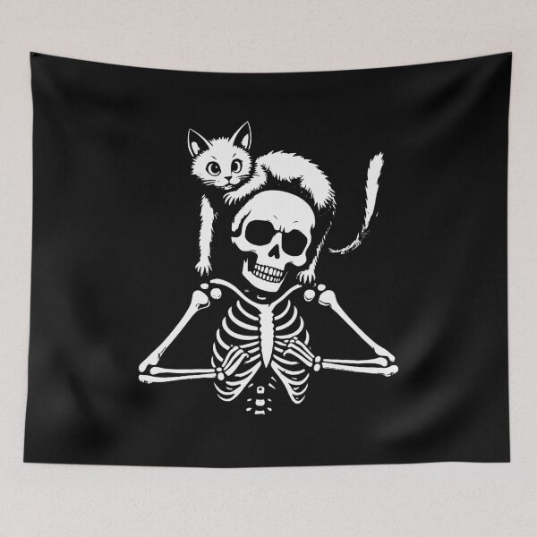 Item preview, Skeleton cat designed and sold by Brexmore3.