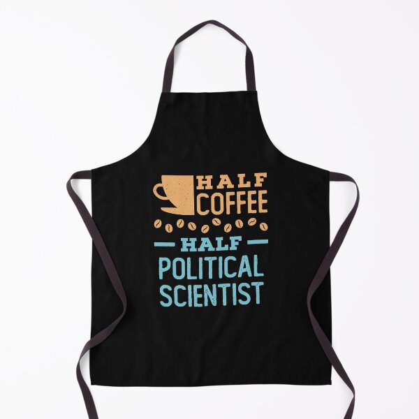 Item preview, Half Coffee Half Political Scientist designed and sold by jaygo.