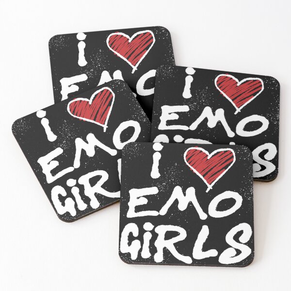 Item preview, I Heart Emo Girls! designed and sold by zombiemama.
