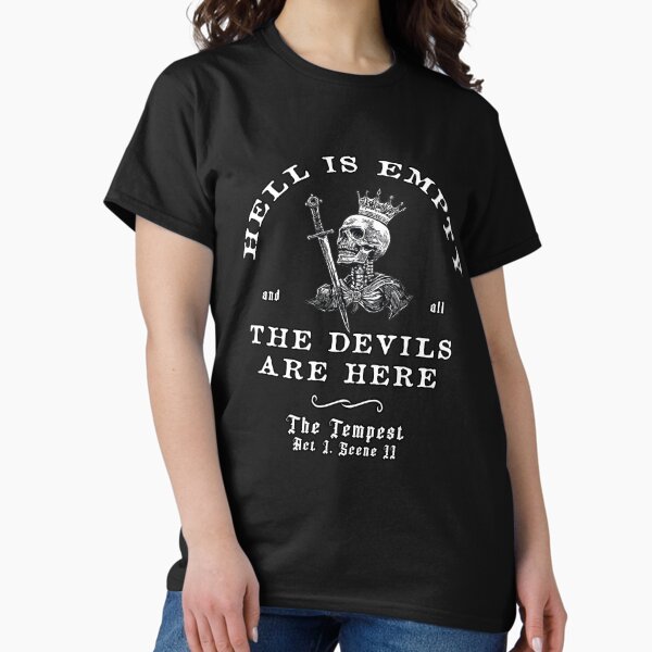 Item preview, Hell Is Empty & All The Devils Are Here designed and sold by Hiraeth Atelier.