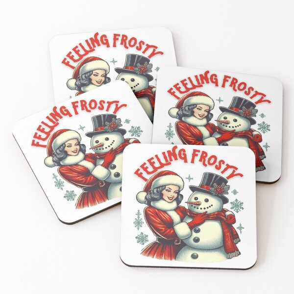 Item preview, Vintage Christmas T-Shirt - Retro Santa Pin-Up Holiday Design designed and sold by MiszungART.