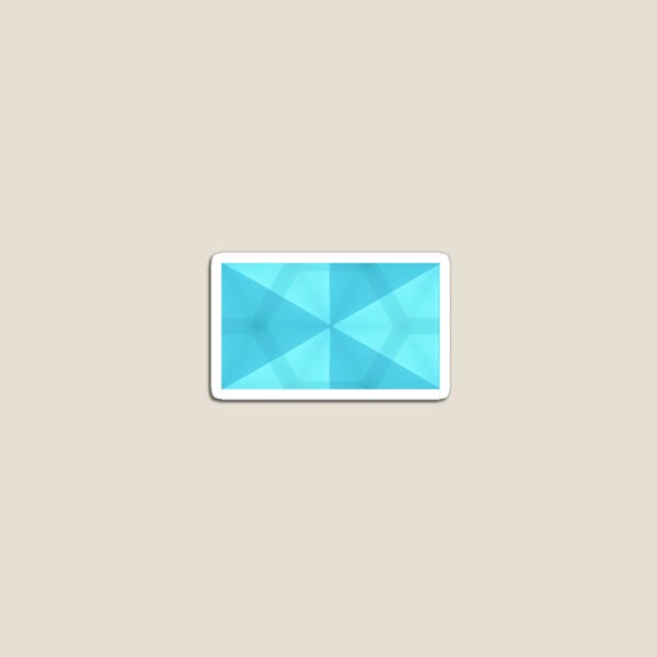Item preview, Geometric Blue Hexagon Pattern Design designed and sold by Genie-0750.