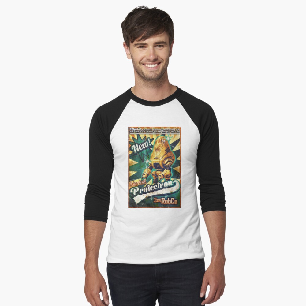 Vista previa del artículo con la obra «Camiseta ¾ estilo béisbol», diseñado y vendido por jenkem69.