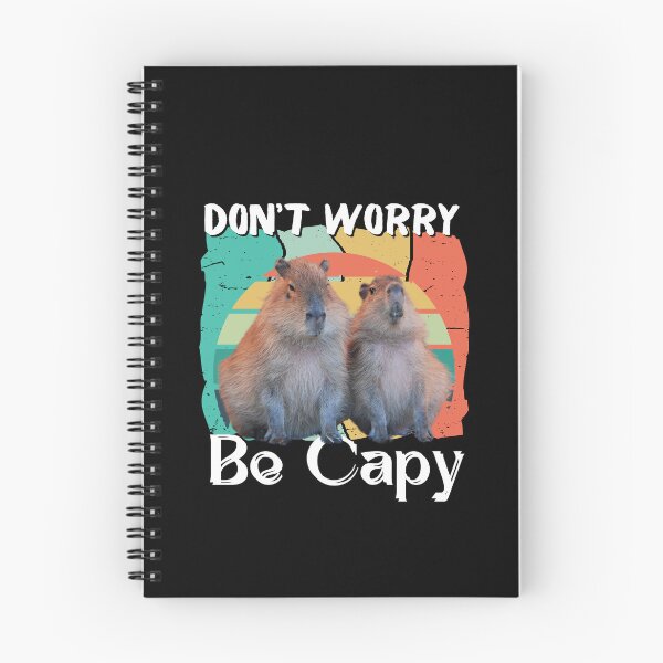 Item preview, Don’t worry, be Capy  designed and sold by Alelmisira.