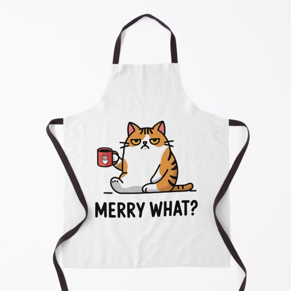 Item preview, Merry what?, Cattitude for Christmas designed and sold by Coollzone.