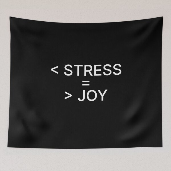 Item preview, Less Stress More Joy Mindfulness  designed and sold by The Junto Shop.