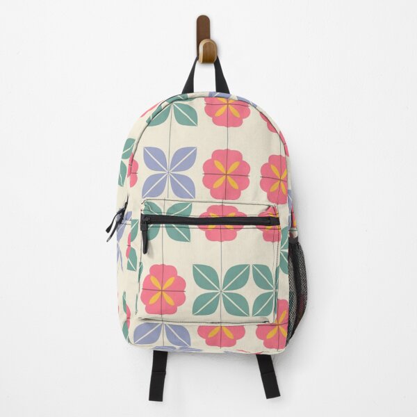 Item preview, Vintage Floral Tile Pattern designed and sold by Furbulous Faces.
