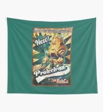 Protectron Ad Wall Tapestry