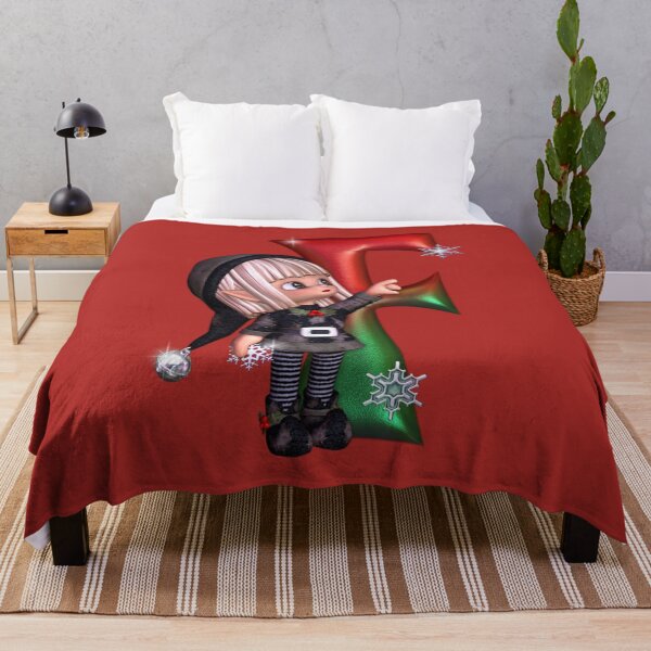 Item preview, Christmas Elf with F designed and sold by Marialen.