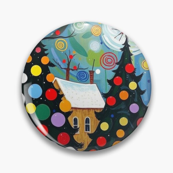 Item preview, Folk art Christmas designed and sold by GasconyPassion.