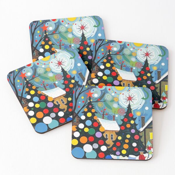 Item preview, Folk art Christmas designed and sold by GasconyPassion.