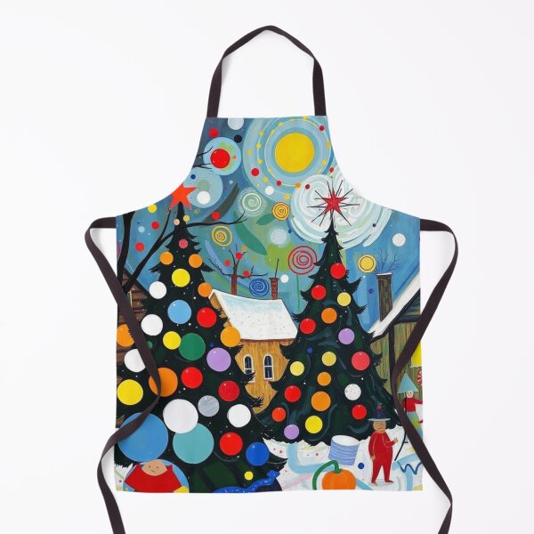 Item preview, Folk art Christmas designed and sold by GasconyPassion.