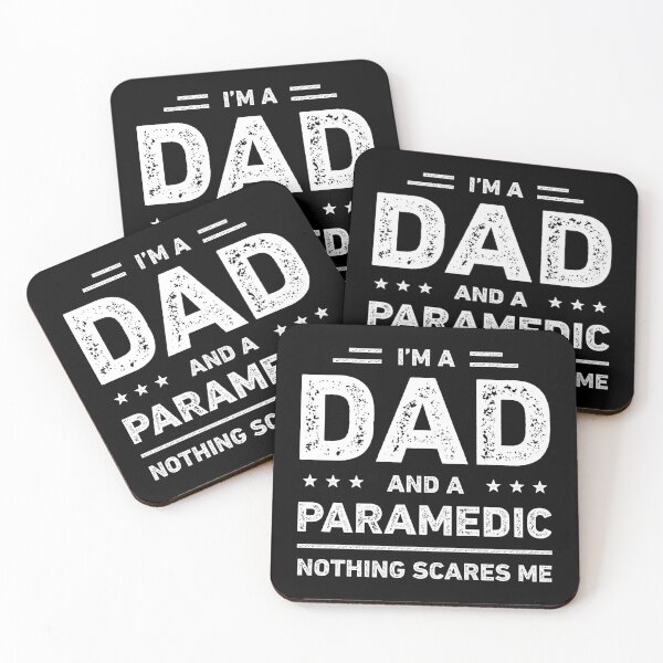 Item preview, I'm A Dad And A Paramedic Nothing Scares Me designed and sold by RareBunny.