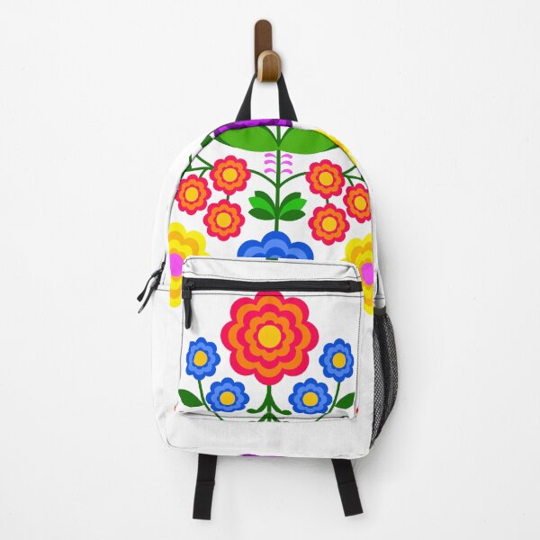 Item preview, Polish folk art - floral embroidery pattern and cutouts colorful designed and sold by mikistudio.