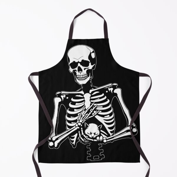 Item preview, Skeleton holding cat designed and sold by Brexmore3.