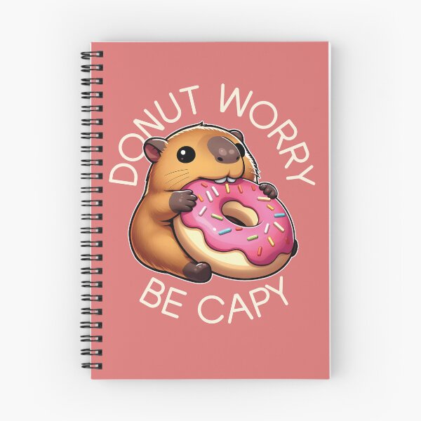 Item preview, Donut Worry Be Capy - Capybara & Donut Pun Design designed and sold by The magic  Yellow bus.