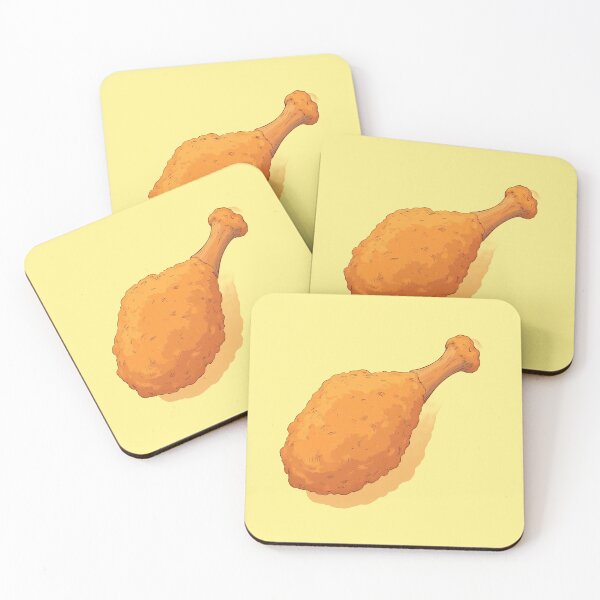 Item preview, Golden Crunch Comic Chicken Drumstick Style designed and sold by MadeByHaresShop.