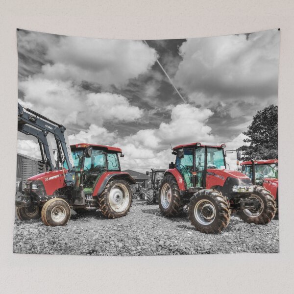 Item preview, Three Red Tractors designed and sold by Paul Thompson Photography.