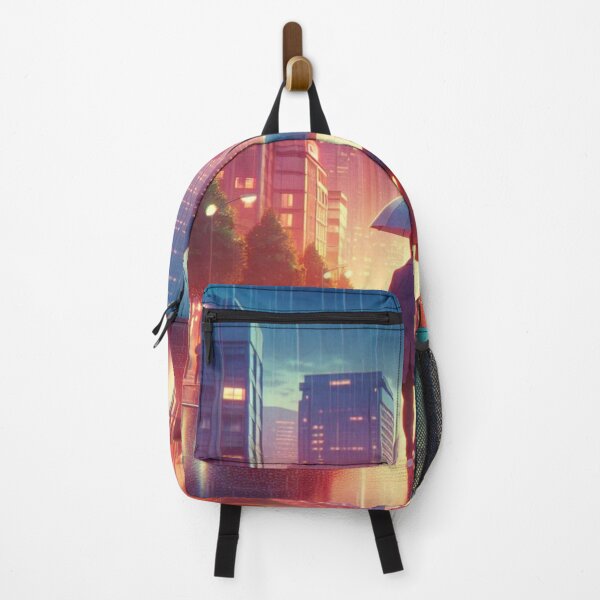 Item preview, Romantic Couple Umbrella Walk in Urban Setting designed and sold by choder61.