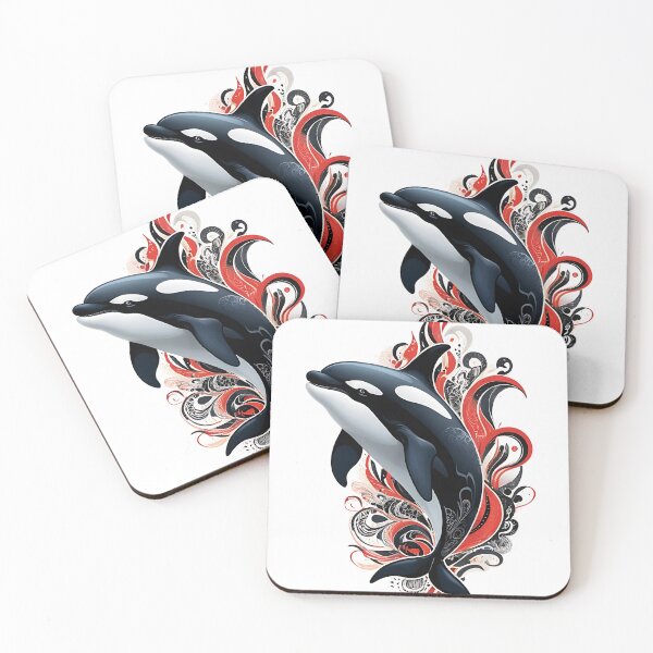 Item preview, Orca Spirit in Haida Style designed and sold by nbg2012.